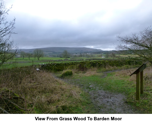 View from Grass Wood to Barden Moor.