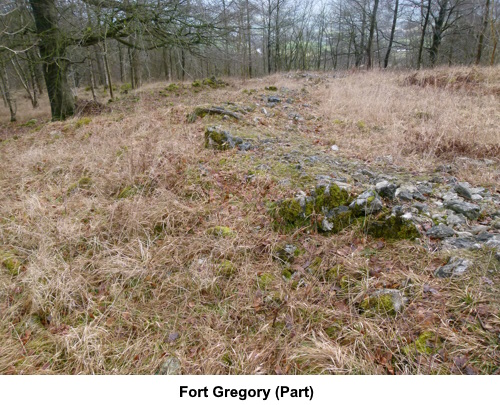 Part of Fort Gregory