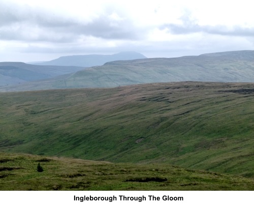 Ingleborough through the gloom