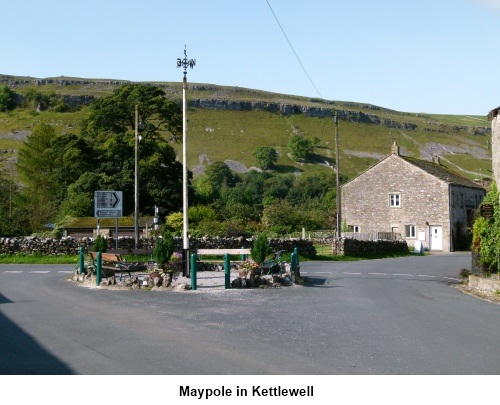 Maypole in Kettlewell