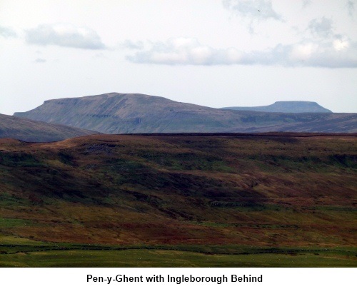 Pen-y-Ghent and Ingleborough