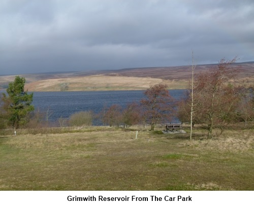 Grimwith reservoir from car park