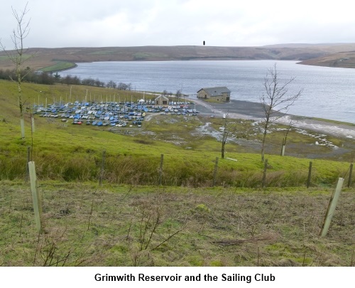 Grimwith Reservoir sailing club