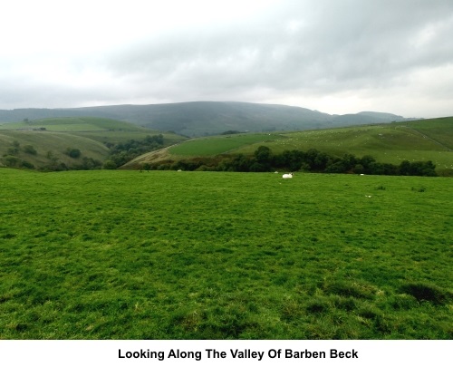 View along Barben Beck valley