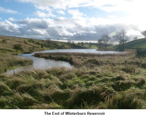 End of Winterburn Reservoir