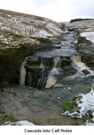 Cascade into Calf Holes