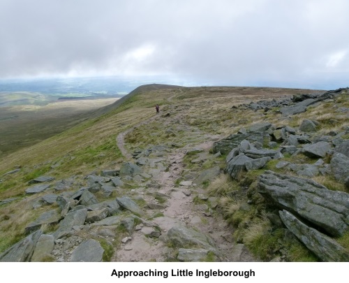 Approaching Little Ingleborough