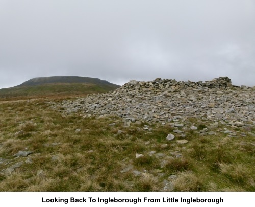 View to Ingleborough from Little Ingleborough