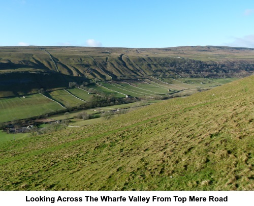 A view across the Wharfe valley from Top Mere road.
