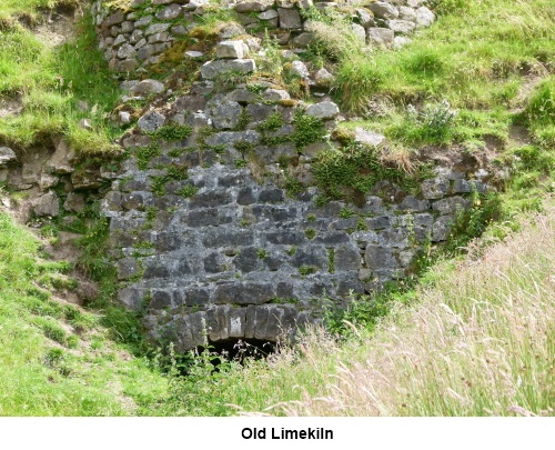 An old lime kiln.