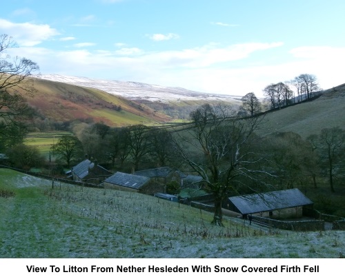 Litton from Nether Hesleden and Firth Fell