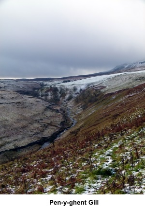 Pen-y-ghent Gill