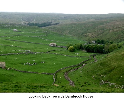 Looking back to Darnbrook House