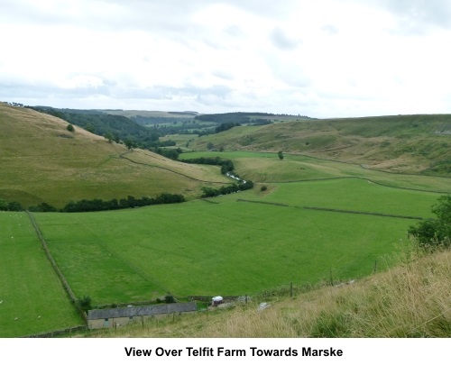 View over Telfit Farm towards Marske