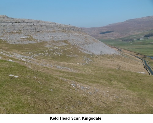 Keld Head Scar Kingsdale