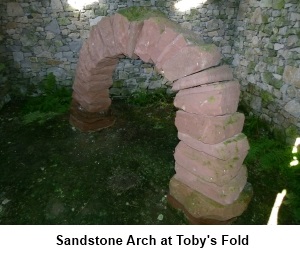Sandstone Arch at Tobys Fold