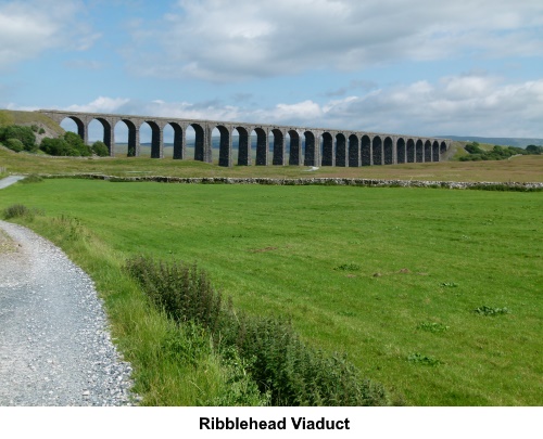 Ribblehead Viaduct.