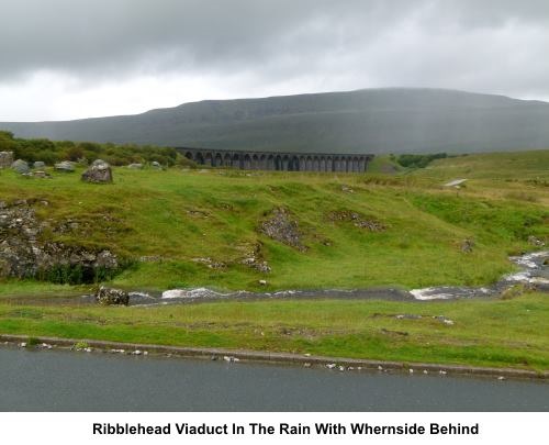 Ribblehead Viaduct with Whernside behind