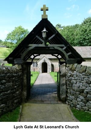Lych gate at St' Leonard's Church
