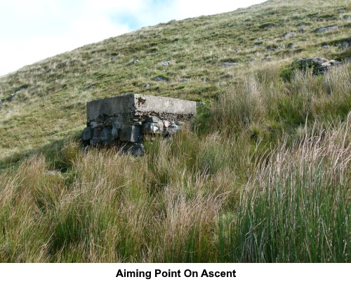 Concrete structure acting as navigation point.