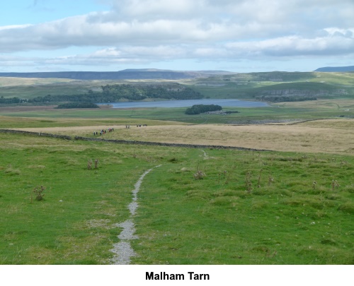 Malham Tarn.