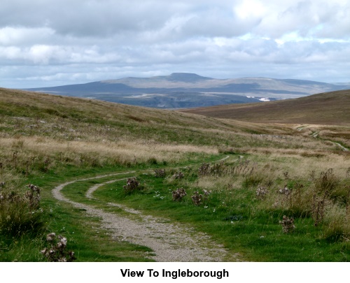 View towards Ingleborough.