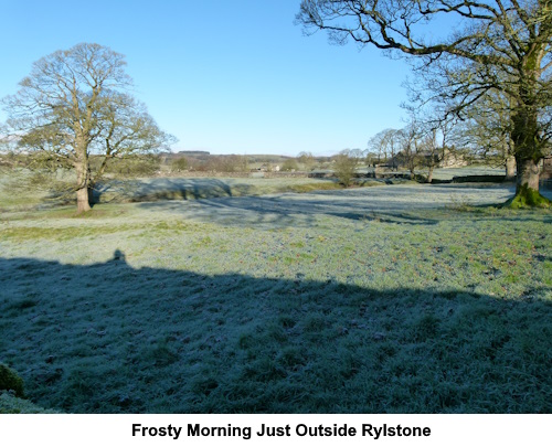 A frosty morning just outside Rylstone.