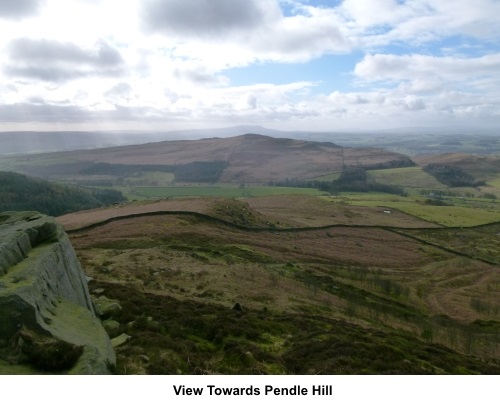 View towards Pendle Hill