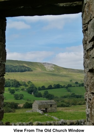 View from the old church window