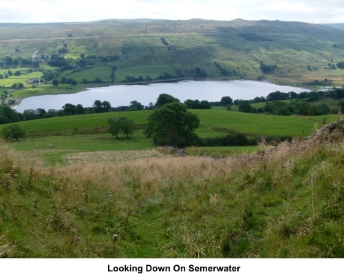 Looking down on Semerwater