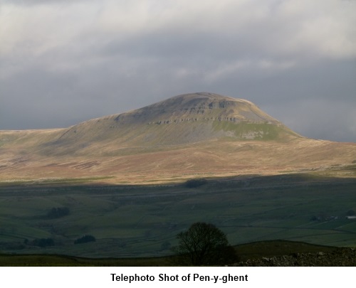 Pen-y-ghent close up