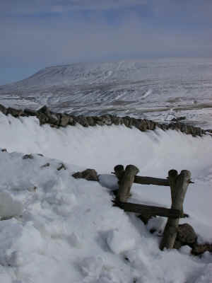 stile in snow